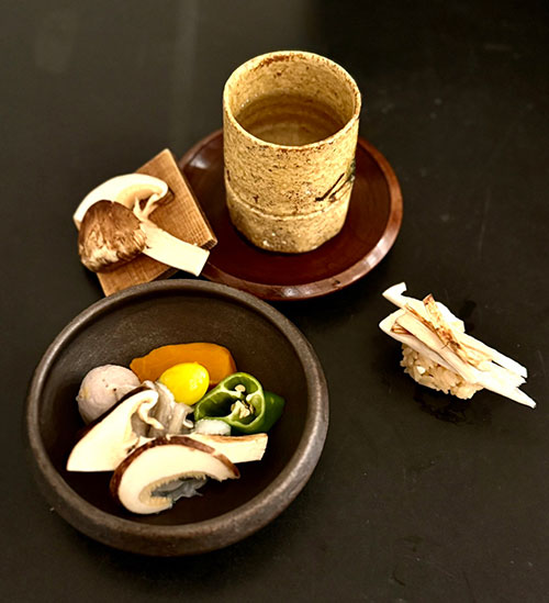 秋の松茸代官